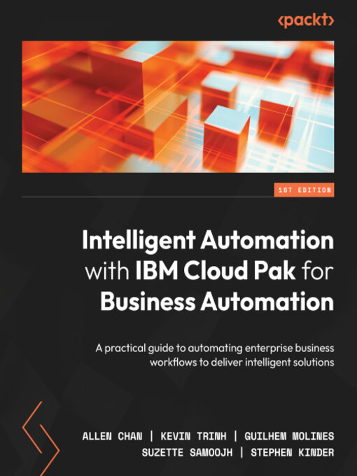 Cover image for Intelligent Automation with IBM Cloud Pak for Business Automation